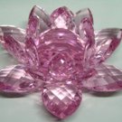 Pink Crystal Lotus Flower