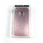 iPhone 4 Aluminum Metal 2in1 Bumper + Case Pink Cross Line