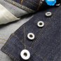 HED216 Unwashed Selvedge Denim Red Ear