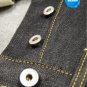 HED106 Unwashed Selvedge Denim with Stingray Skin
