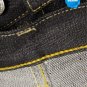 HED106 Unwashed Selvedge Denim with Stingray Skin