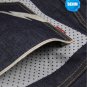 HED217 Unwashed Selvedge Denim with High Fashion Dots