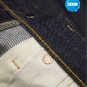 HED217 Unwashed Selvedge Denim with High Fashion Dots