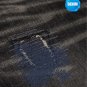 HED 501B Washed Selvedge Denim with Navy Heart Stitches