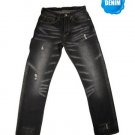 HED 777 Washed Selvedge Black Denim