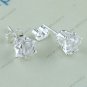 1 Pair New Rhinestone Crystal Fashion Stud Earring 6MM 6 Colors