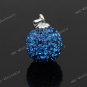 Christmas Gift CZECH Crystal 925 Sterling Silver Ball Pendant Fit Nacklace 10MM