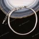 50x Wholesale Snake Adjustable Chain Bracelet Fit Beads