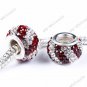 Czech Crystal 925 Silver Clear& Deep Blue Bead