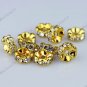 WHOLESALE 4X8mm Clear Big Hole Beads Crystal Spacer Charm Loose Bead Finding 50x