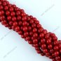 16" RED SEA CORAL ROUND GEMSTONE LOOSE BEADS B01060007