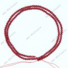 15.5" RED CORAL ROUND GEMSTONE LOOSE BEADS B01060003