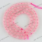 4mm Rose Quartz Pink Crystal Round Gem DIY Loose Beads