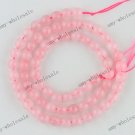 6mm NEW Pink Rose Quartz Round Gemstone Loose Beads