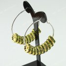 Olives Free Ship Spacer Loose Beads Finding Brass Hook Circle Hoop Earring 40mm