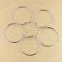 5 Pairs WHOLESALE LOTS Brass Hook Circle Hoop Earrings Jewelry Findings 40mm