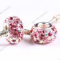1 PC 925 SILVER CZECH CRYSTAL BEADS FINDINGS 8X14MM