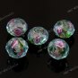 WHOLE SALE 20pcs White Lampwork Glass Charm Loose Beads Fit Bracelt