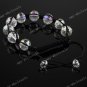 Clear AB Cryatal Glass bead Adjustable fashion Bracelet