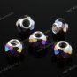 20X LIGHT PURPLE AB CRYSTAL GLASS BEADS FOR BRACELET
