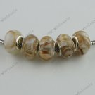 20X SHELL RESIN CHARM LOOSE BEADS FINDINGS FIT BRACELET