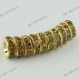 10x Light Golden Crystal Gold Spacer Beads Wholesale