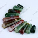MULTICOLOR AGATE GEMSTONE CHARM BEADS PANDENT SET