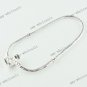 50PCS SNAKE EMBOSS SILVER EUROPEAN BRACELETS FIT CHARM BEADS 22CM WHOLESALE