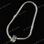 10PCS SNAKE EMBOSS 18 KGP CHARM BRACELETS FIT BEADS 23CM