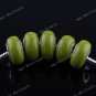 200X Olives POLYMER CLAY EUROPEAN BIG HOLE CHARM BEADS FINDINGS WHOLESALE