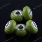 200X Olives POLYMER CLAY EUROPEAN BIG HOLE CHARM BEADS FINDINGS WHOLESALE