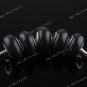 200X Black POLYMER CLAY EUROPEAN BIG HOLE CHARM BEADS FINDINGS WHOLESALE