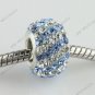 CZECH CRYSTAL 925 SILVER BIG HOLE BEAD FIT BRACELET