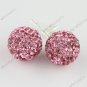 Christmas Gift New Rhinestone Crystal Fashion Stud Earring 10 MM 8 Colors