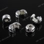 5PC SILVER PLATED CLASP STOPPER CHARM BEAD FIT BRACELET
