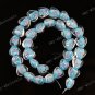 33PCS 12mm Glass Heart Spacer Beads Findings Fit Bracelet  5 Color For Choose