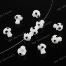 Mushroom Lampwork Crystal Glass Loose Beads Findings Fit  Bracelet&Necklace
