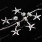 Dangle Starfish Loose Bead Fit Bracelet Pendant 20Pcs