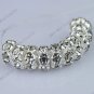 100PCS CLEAR CRYSTAL SPACER LOOSE BEADS FINDINGS WHOLE SALE
