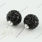 SWAROVSKI CRYSTAL AUTHENTIC 925 STERLING SILVER FASHION STUD EARRINGS 10MM