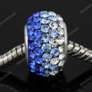SWAROVSKI CRYSTAL AUTHENTIC 925 STERLING SILVER EUROPEAN BEAD CHARMS