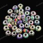 100X WHOLESALE MIX POLYMER CLAY EUROPEAN BIG HOLE CHARM BEADS FINDINGS