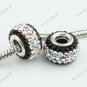 AUTHENTIC 925 STERLING SILVER SWAROVSKI CRYSTAL EUROPEAN BIG HOLE CHARM BEAD