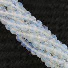 8MM OPAL OPALITE FACETED GEMSTONE LOOSE BEADS FINDINGS STRAND 15.5''