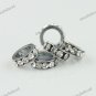100X CLEAR CRYSTAL SPACER CHARM LOOSE BEADS WHOLESALE JEWELRY FINDINGS 8MM
