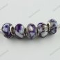 SHELL MOP RESIN EUROPEAN BIG HOLE CHARM BEADS JEWELRY FINDINGS FIT BRACELET