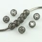 NET BALL EUROPEAN BIG HOLE CHARM LOOSE BEADS JEWELRY FINDINGS 10MM FIT BRACELET