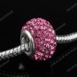 SWAROVSKI CRYSTAL AUTHENTIC 925 STERLING SILVER EUROPEAN BIG HOLE CHARM BEAD