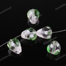 20X LIGHT PINK STRAWBERRY LAMPWORK GLASS LOOSE BEADS JEWELRY FINDINGS WHOLESALE