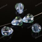 20X LIGHT BLUE STRAWBERRY LAMPWORK GLASS LOOSE BEADS JEWELRY FINDINGS WHOLESALE